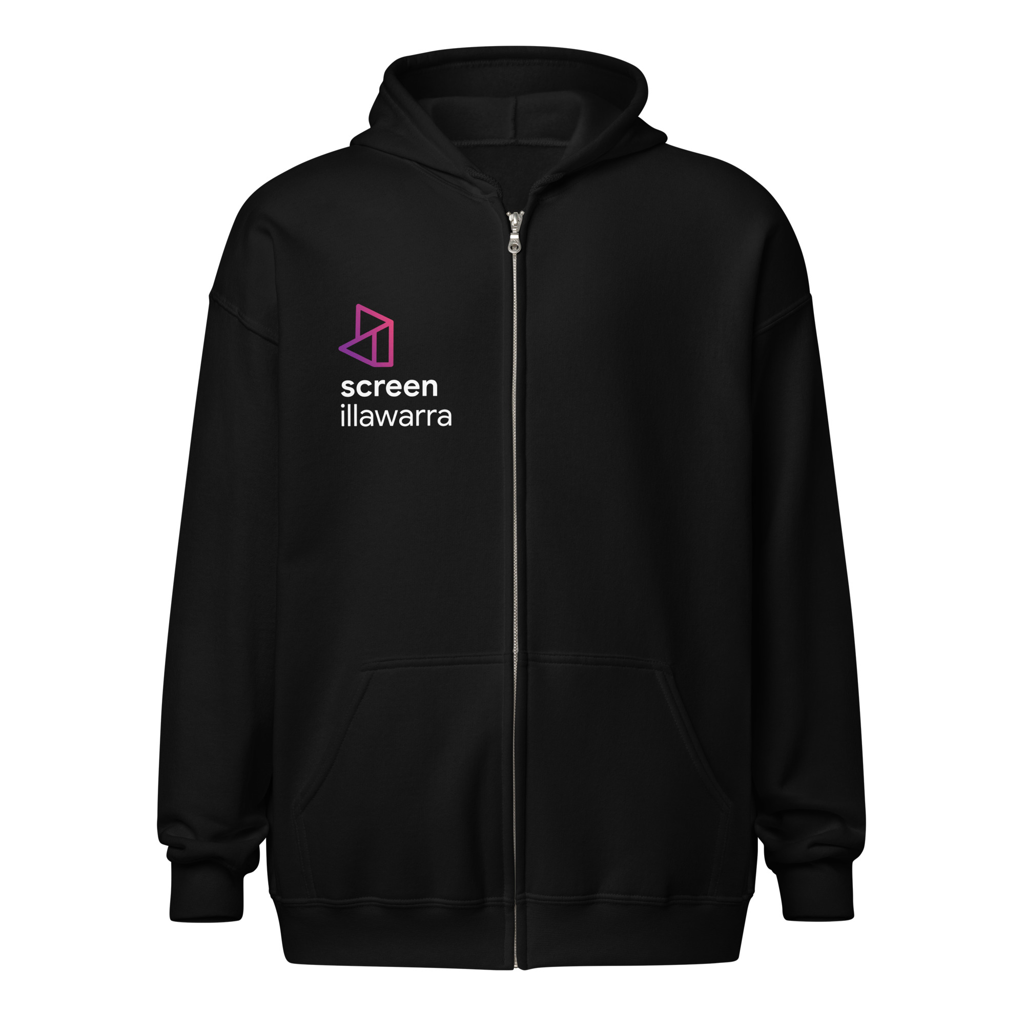 Unisex heavy blend zip hoodie "CREW" - Image 2