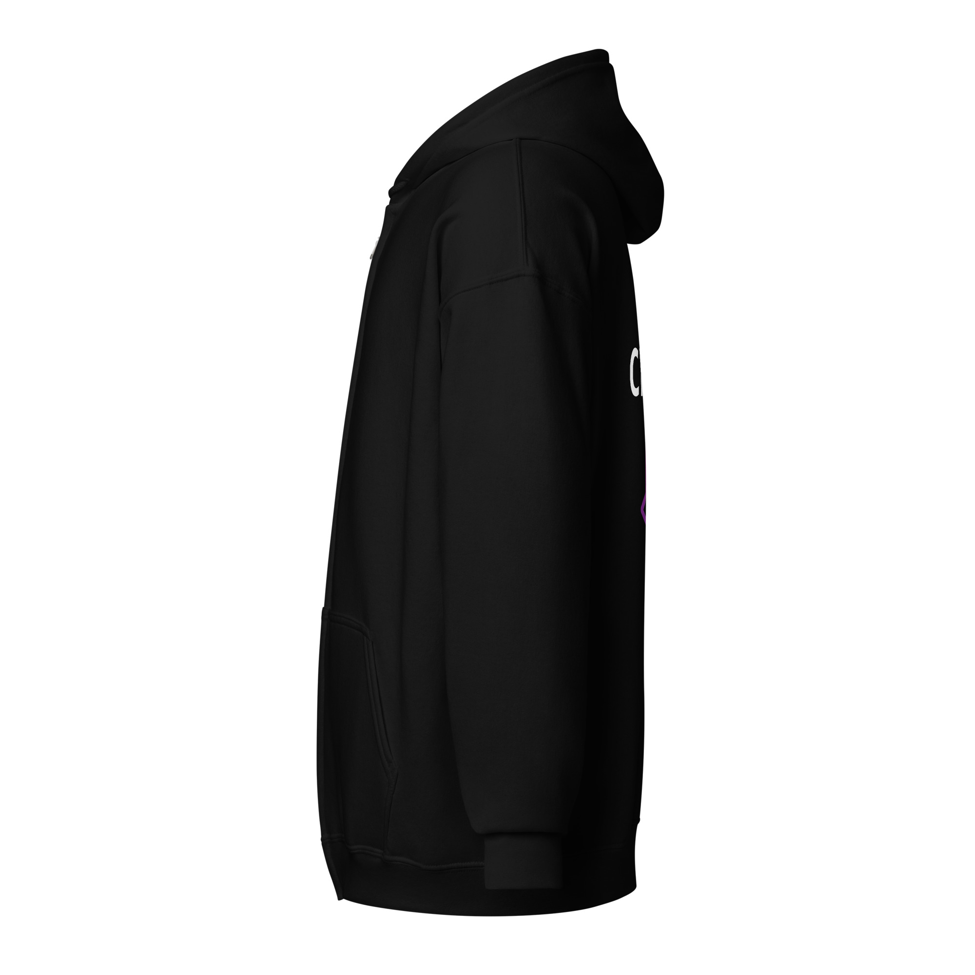 Unisex heavy blend zip hoodie "CREW" - Image 3